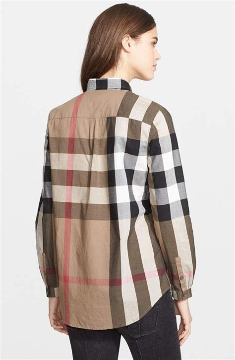 burberry brit quarter button tunic|Burberry store online.